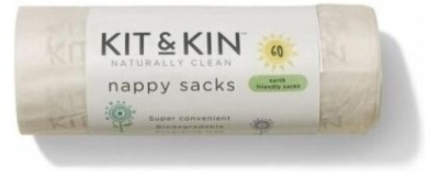 Kit & Kin worki  na pieluchy 60 sztuk