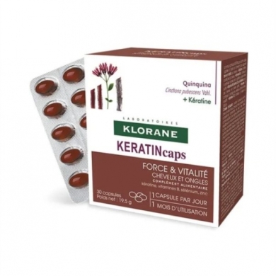Klorane KERATINcaps 30 kapsułek