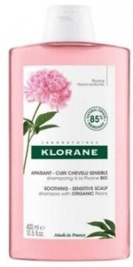 Klorane Szampon z organiczną piwonią 400 ml
