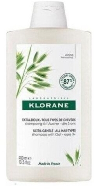 Klorane Szampon z owsem 400 ml