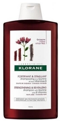 Klorane szampon z chininą i witaminami z grupy B 400 ml