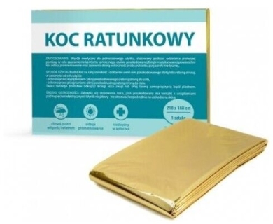 Koc ratunkowy PASO 160cm x 210cm