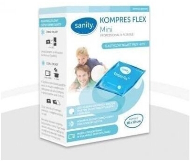 Kompres żelowy SANITY Flex Mini 10 x 10 cm