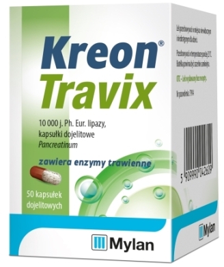 Kreon Travix 50 kapsułek