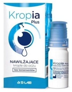 Kropia Plus Krople do oczu nawilżające bez konserwantów 10ml