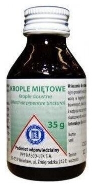 Krople miętowe (Hasco) 35 g