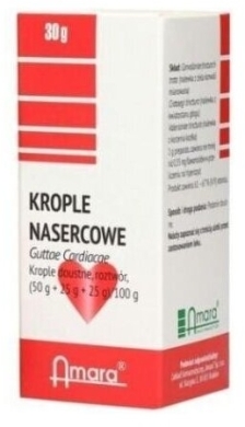 Krople nasercowe 30 g Amara