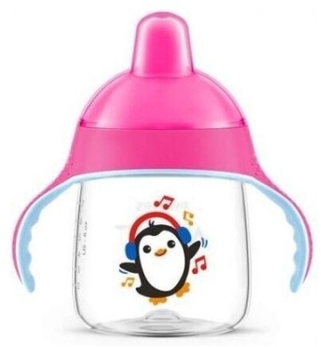 Kubek Pingwinek Philips Avent z twardym ustnikiem