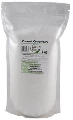 Kwasek Cytrynowy NaturPlanet 1000 g