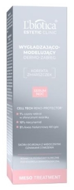 L'BIOTICA ESTETIC CLINIC MESO Wygładzająco-modelujący Dermo-Zabieg Serum noc 30 ml