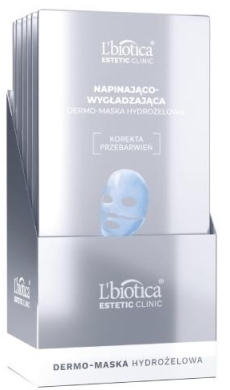 L'BIOTICA ESTETIC CLINIC OXY Napinająco-wyładzająca DermoMaska hydrożelowa 1 sztuka