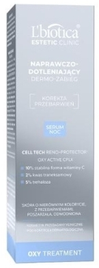 L'BIOTICA ESTETIC CLINIC OXY Naprawczo-dotleniający Dermo-Zabieg Serum noc 30 ml