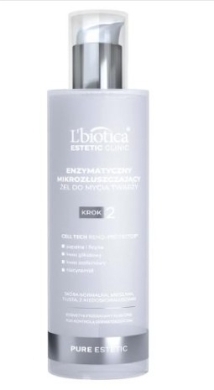 L'BIOTICA ESTETIC CLINIC PURE enzymatyczny żel mikrozłuszczający 200 ml