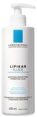 LA ROCHE-POSAY LIPIKAR FLUIDE Emulsja kojąco-nawilżająca mleczko 400 ml