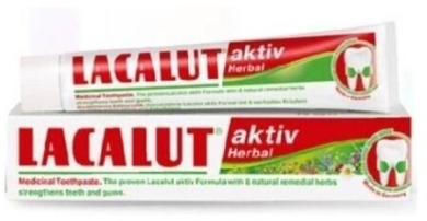 LACALUT AKTIV HERBAL Pasta do zębów 75 ml