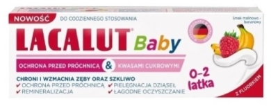 LACALUT Baby Pasta do zębów dla dzieci od 0-2 lat 55ml