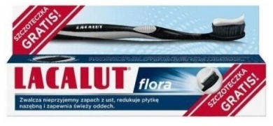 LACALUT FLORA Pasta do zębów + Szczoteczka do zębów