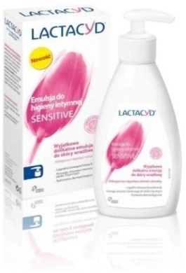 LACTACYD sensitive emulsja do higieny intymnej 200ml