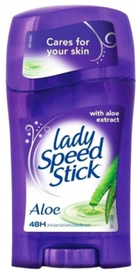 LADY SPEED STICK Derma+ Care Aloe antyperspirant w sztyfcie 45 g