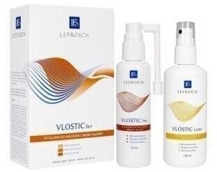 LEFROSCH VLOSTIC Set Witalizer do włosów na dzień/noc 50ml+100ml 