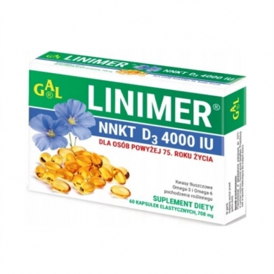 LINIMER D3 4000 IU 60 kapsułek