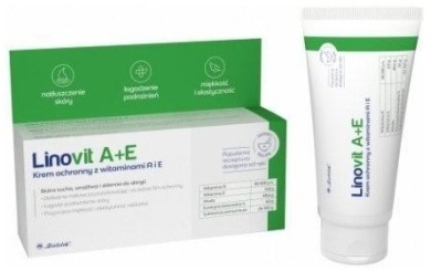 LINOVIT A+E Krem ochronny z witaminami A i E 50 g