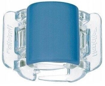 LINZI CLIP Midi Klamra Matt Blue