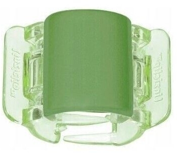 LINZI CLIP Midi Klamra Matt Green