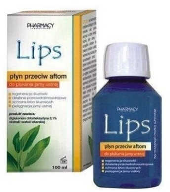 LIPS Płyn do płukania jamy ustnej 100 ml