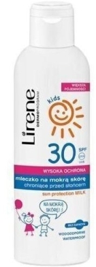 LIRENE KIDS SPF30 Mleczko na mokrą skórę 150 ml