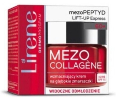 LIRENE MEZO COLLAGENE Krem wzmacniający na głębokie zmarszczki na dzień 60+ 60ml