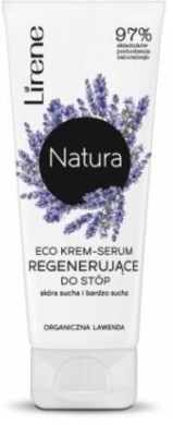 LIRENE NATURA ECO Krem - serum regenerujące do stóp organiczna lawenda 75 ml