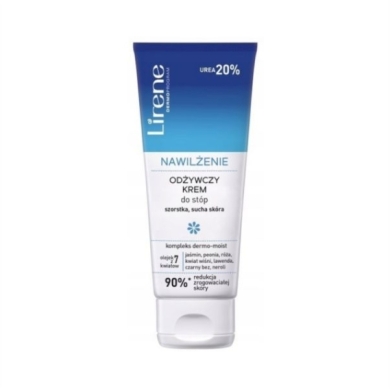 LIRENE NAWILŻENIE Odżywczy krem do stóp 100 ml