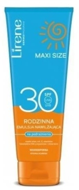 LIRENE SUN FAMILY Emulsja nawilżająca na podrażnienia SPF30 250 ml