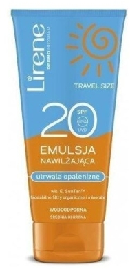 LIRENE SUN SPF20 Travel Emulsja utrwalająca opalanie 90 ml