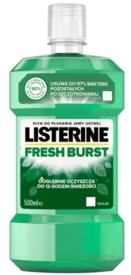 LISTERINE FRESH Płyn do higieny jamy ustnej 500 ml