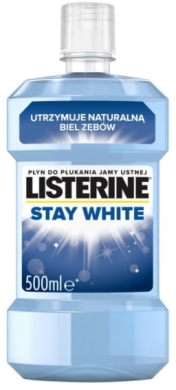 LISTERINE STAY WHITE Płyn do płukania jamy ustnej 500 ml