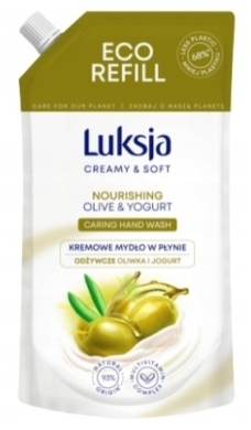 LUKSJA odżywcze mydło w płynie OLIWKA JOGURT 400 ml