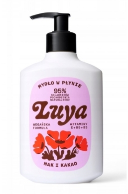 LUYA Mydło do rąk w płynie Mak i Kakao 400 ml