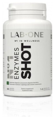 Lab One Enzymes SHOT 60 kapsułek