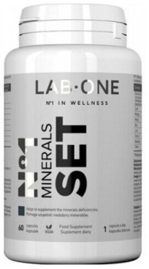 Lab One Minerals SET 60 kapsułek