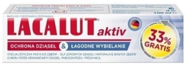 Lacalut Aktiv Ochrona Dziąseł & Łagodne Wybielanie 100 ml