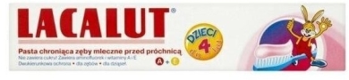 Lacalut Pasta Do Zębów Przeciwpróchnicza Dzieci do 4 Lat 50 ml