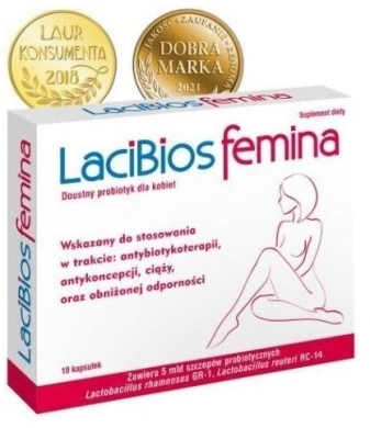 LaciBios Femina 10 kapsułek 