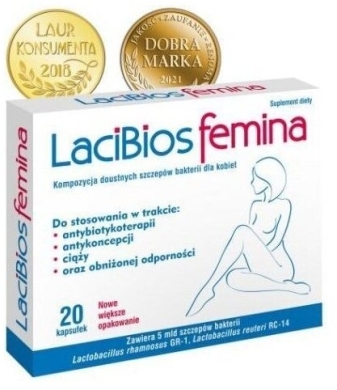 LaciBios Femina 20 kapsułek