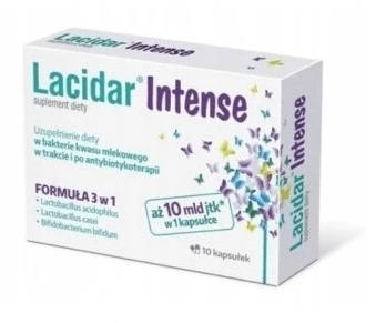 Lacidar Intense 300 mg 10 kapsułek