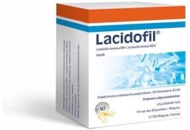 Lacidofil 60 kapsułek