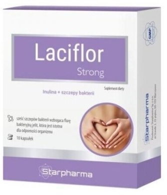 LaciflorStrong 10 kapsułek