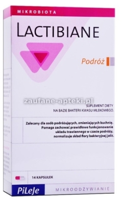 Lactibiane Podróż 14 kapsułek
