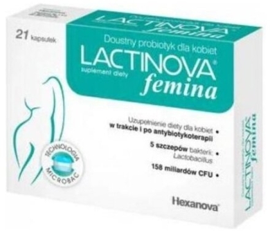 Lactinova femina 21 kapsułek